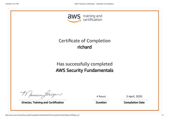 AWS Security Fundamentals