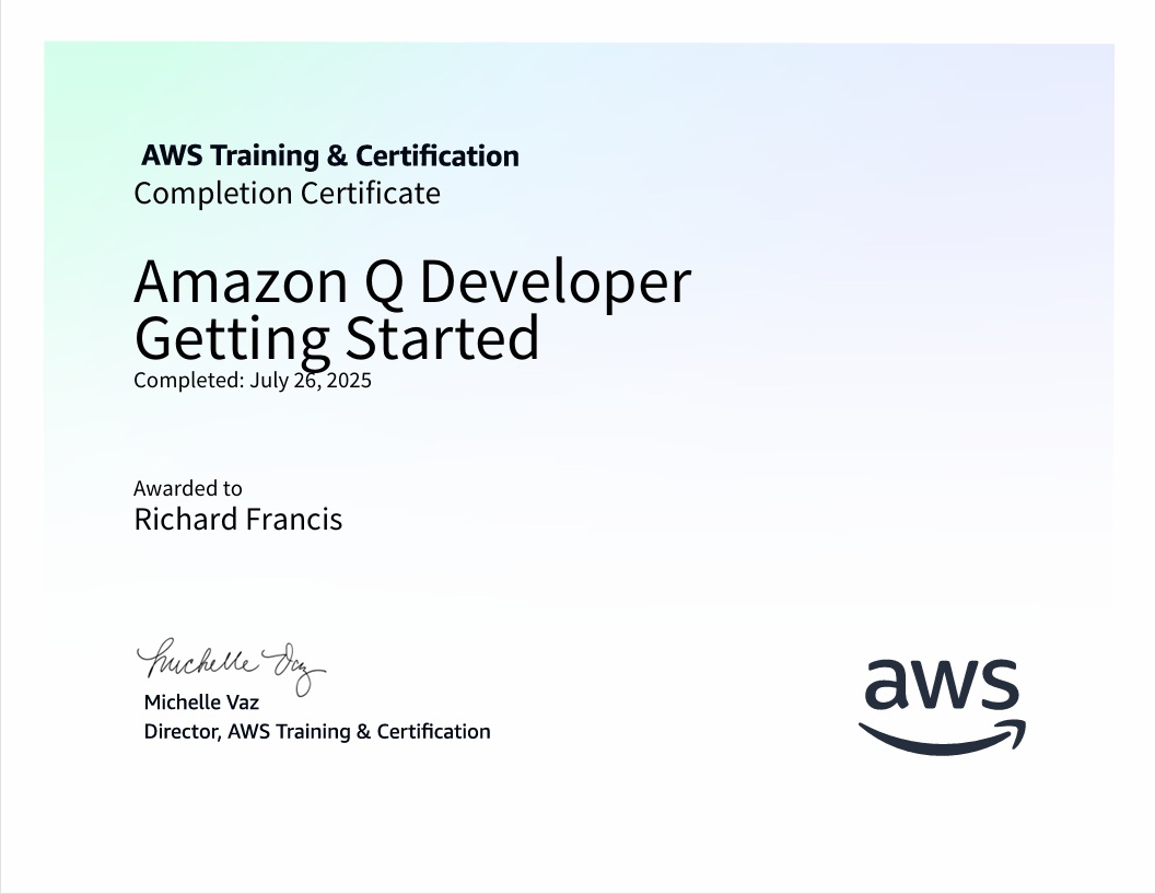 Amazon Q Developer – Getting Started