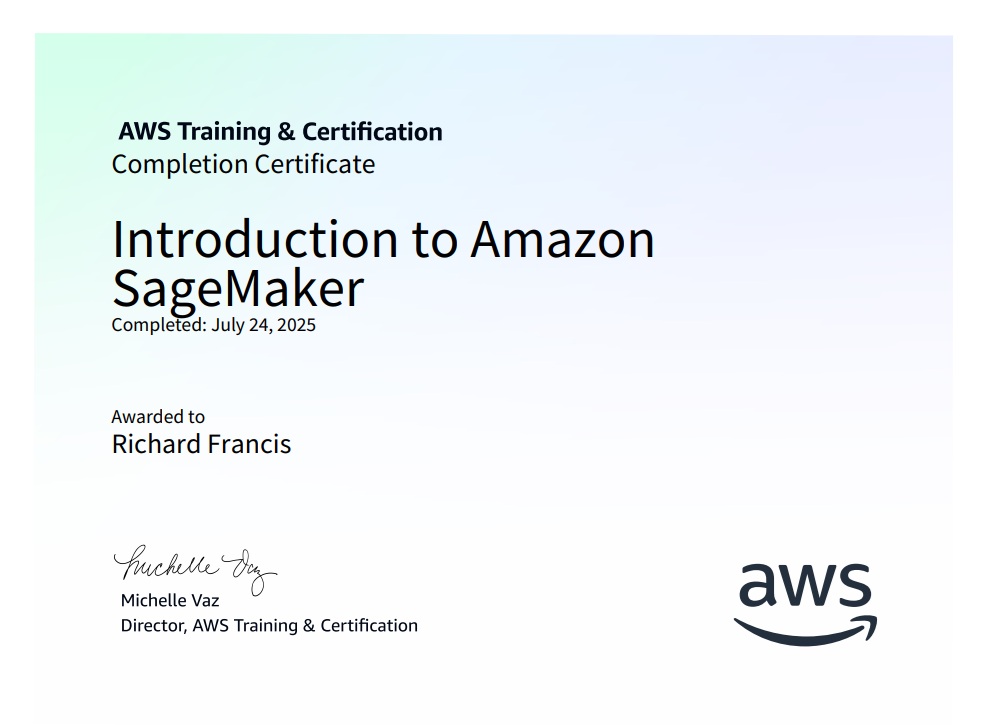 Introduction to Amazon SageMaker
